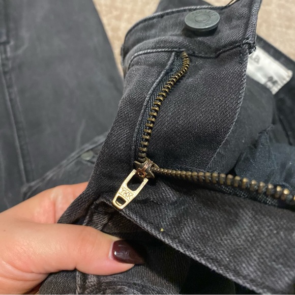 {Pistola Denim} Ripped Jeans With Zipper Detail on Ankle Size 25 - Picture 12 of 16